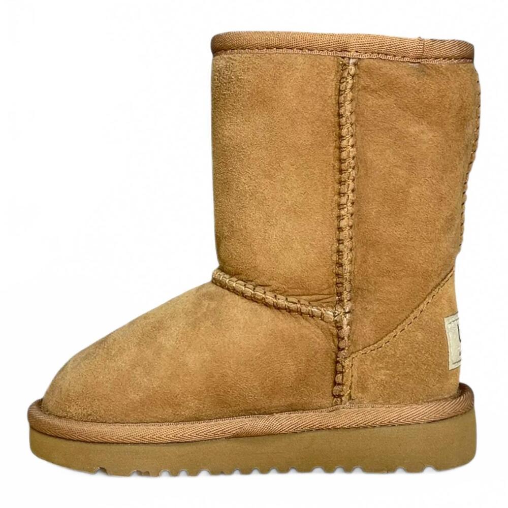 NEW UGG toddler classic short boots in chestnut